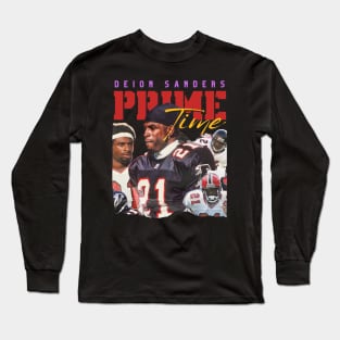 Deion Sanders - San Francisco 49ers Original Aesthetic Tribute 〶 Long Sleeve T-Shirt